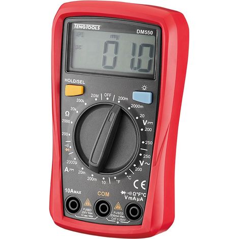Teng Tools Modèle compact avancé noir multimètre digital (1/2)