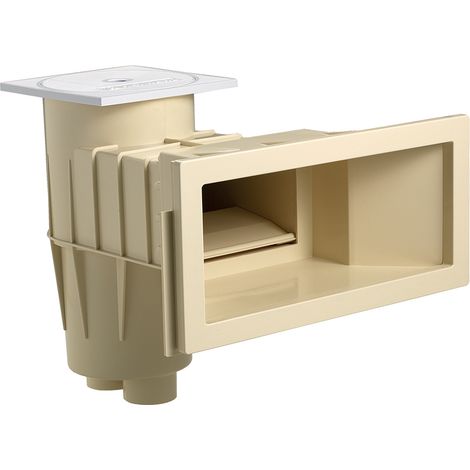 Skimmer de piscine grande meurtrière pour béton/liner – Raccordement 2" femelle – Volet silencieux – Hayward 3119