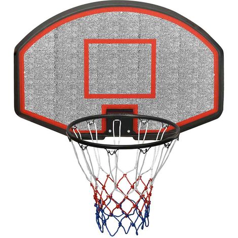 Maison Exclusive - Basketballkorb Schwarz 90x60x2 cm Polyethylen (1/5)