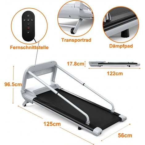 Tapis de course intelligent silencieux pour animaux 2025, vitesse réglable, idéal pour petits et moyens chiens, tapis roulant pour chien (1/5)