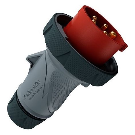 Mennekes Stecker PowerTOP Xtra m. 13624 ErgoCONTACT 16 A 5 p 400V IP67 / IP69 (1/4)
