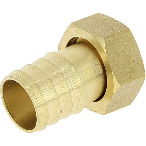 Raccord laiton femelle cannelé Ø20 3/4' – Filetage plomberie 20x27 – Pour tuyaux polyéthylène – Installation standard (1/2)