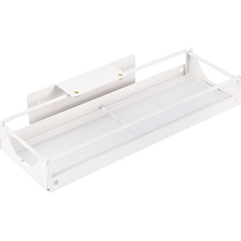 Organisateur de placard coulissant en acier au carbone sous évier, panier latéral coulissant, étagère de rangement coulissante avec adhésif puissant pour cuisine, salle de bain et garde-manger (1/5)