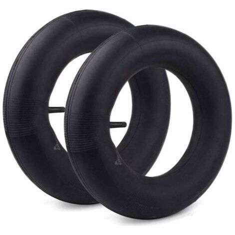 2 Pcs Chambre à Air 4.80/4.00-8 Chambre à Air Brouette 4.00-8 TR13 Chambre de Rechange 480/400-8 pour brouette Chariot de Jardin Camion à Main (1/4)
