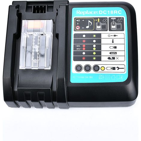 Chargeur de Batterie Lithium-Ion 14,4V 18V Écran LED pour Remplacement Batteries -AUTRES (1/4)