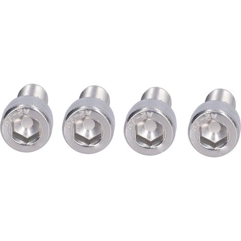 4 vis à tête hexagonale creuse en acier inoxydable A2, pas fin de 1,25 mm, M10x20 (1/5)