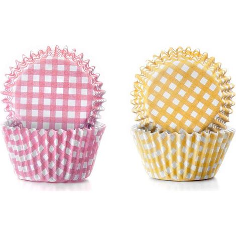 Ibili Mini Pastry Cups Rose 100 Stück Papier 11 cm