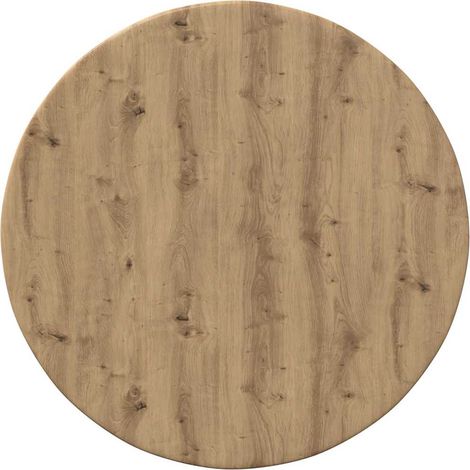 Maison Exclusive - Plateau de table chêne artisanal Ø 40 x 1,5 cm