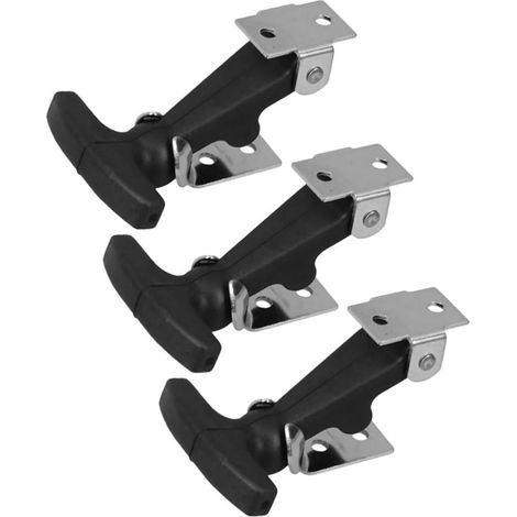 Edelstahl Gummihaubenverschlüsse Flexiblem T Griff 3 Stück Vibrationsabsorbierend Stoßdämpfend (1/5)