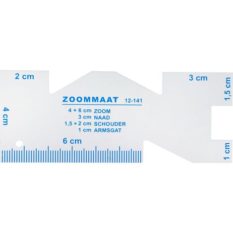 Règle de couture en aluminium, guide de mesure précis 10x4cm, outil portable pour patronage et coupe, accessoire durable (1/5)