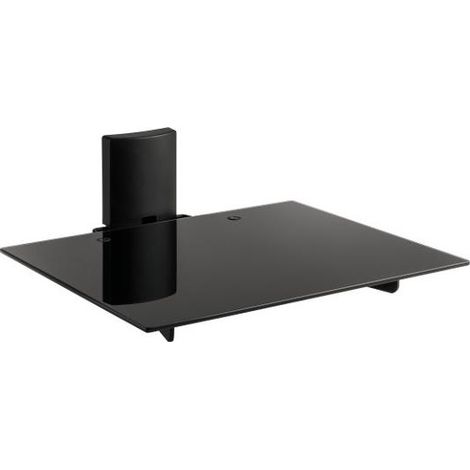 Meliconi 480517 Negro Vidrio estante para equipo av