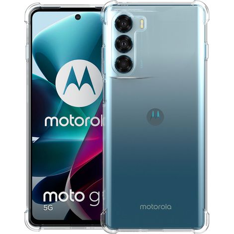 Funda para Motorola Moto G200 5G, resistente a caídas, transparente. (1/5)