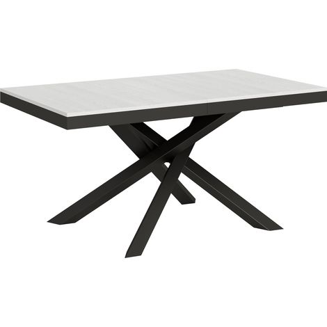 Tavolo Allungabile 160-264x90x80 cm Volantis Evolution Bianco Frassino (1/5)