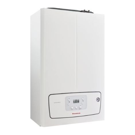 Immergas Caldaia a Condensazione Victrix Tera 24 Plus V2 24 kW Metano Solo Riscaldamento Completa Di Kit Per Scarico Fumi  KIT COASSIALE