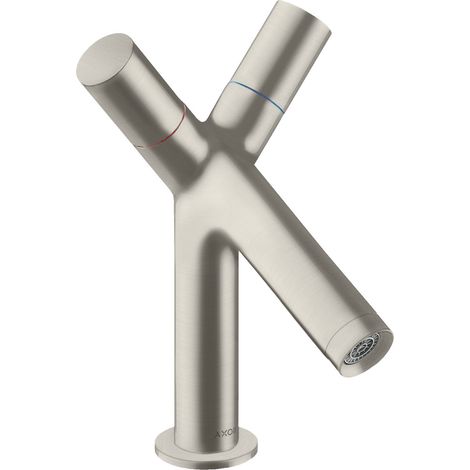 hansgrohe AXOR Starck Mezclador de lavabo de 2 manijas 80 con (1/2)
