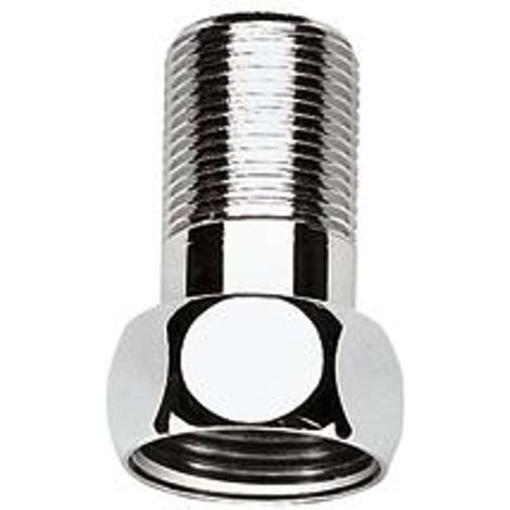 Raccord 12423 droit 1 pouce x 3/4 pouce chromé (1/2)