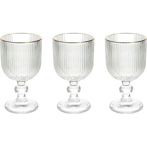 Set 3 Calici  Linea Eclipse Vetro Trasparente (1/3)