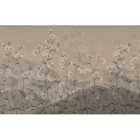 Papier peint panoramique - Fleurs - 130 cm x 83 cm (1/2)