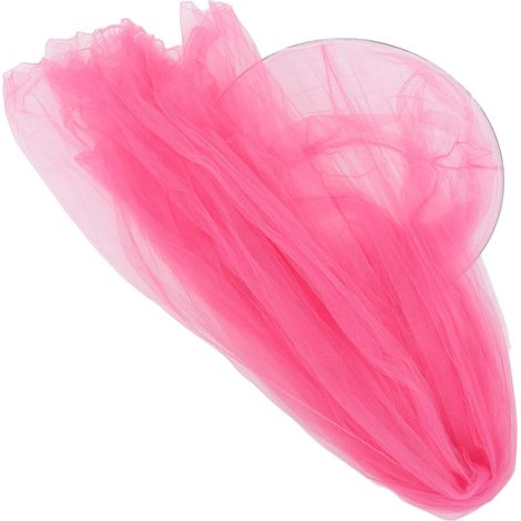 Moustiquaire rose pour rideaux de lit filles, protection (1/5)