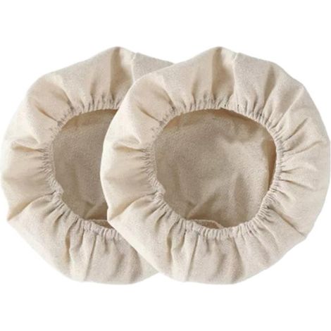 2 doublures pour corbeilles à pain, en coton et lin, antiadhésives et adaptées au contact alimentaire, réutilisables.-AquaForge (1/5)