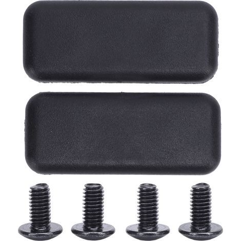 Lot de 6 plaques de fixation de porte arrière avec vis 64658 pour capots de camion LEER séries 100XR, 100XL, 100XQ, 180XR et 180XL (1/5)