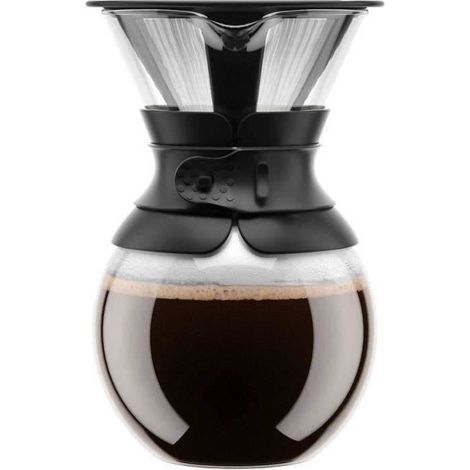 CAFFETTIERA POUR OVER - BODUM, filtro permanente in inox, 1.0 l, 8 tazze (1/5)
