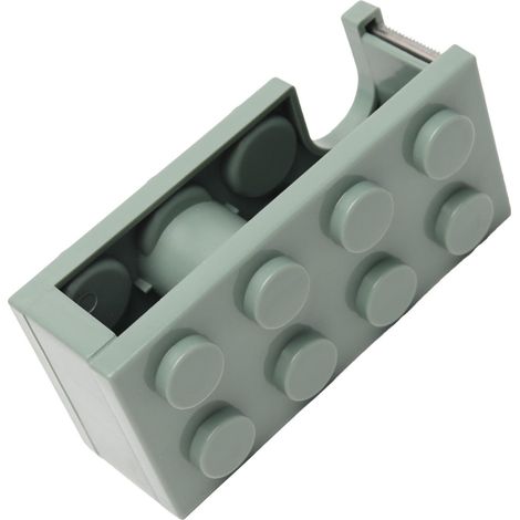 Ce coupe-ruban vert en forme de bloc est mignon et pratique, parfait pour une utilisation à l'école, au bureau et sur les bureaux d'étude. (1/5)