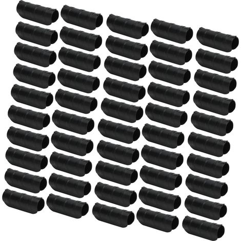 50 pièces attaches pour serre film 10cm résistantes à la chaleur, clips pour tuyaux et structures de jardinage