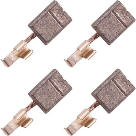 4 Pièces Balais de Charbon Compatibles Perceuse à Percussion DTD146 DHP456 DHP458 BHP456 BDF446 BHP454 CB440 (1/4)