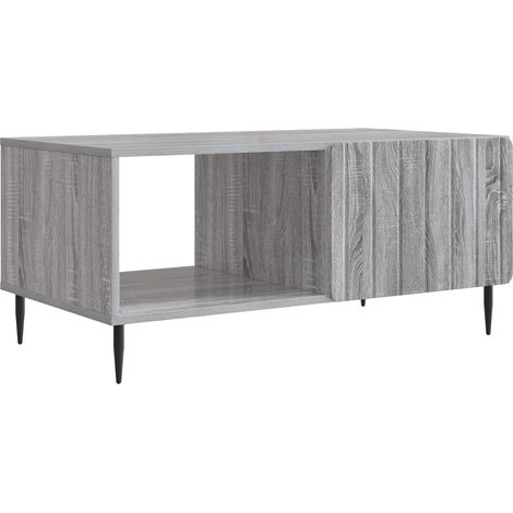 Couchtisch Grau Sonoma 90 x 50 x 40 cm Holzwerkstoff vidaXL