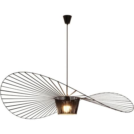 Lustre Suspension, RéTro Suspension Luminaire Lustres Postuler à Salon Cuisine Chambre Luminaires IntéRieur, Lampe LED E27 Max 40W (80 CM) [Classe énergétique F] (1/4)