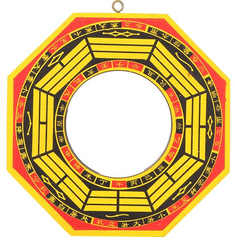Miroir Bagua concave chinois traditionnel Feng Shui pour les affaires à domicile chanceux(4) (1/5)