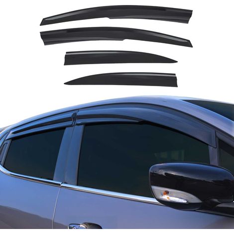 Déflecteurs de Vent Pluie d'air pour Honda Civic Berline 2005-2011 Acrylique 4X (1/5)