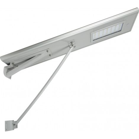 Farola LED Solar (Panel 18V-65W) 25W 2600Lm 40-50 H - Blanco Natural