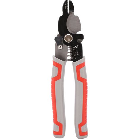 Pince à dénuder multifonction, ciseaux à fil industriels, outil de sertissage manuel AWG8‑16mm² (1/5)