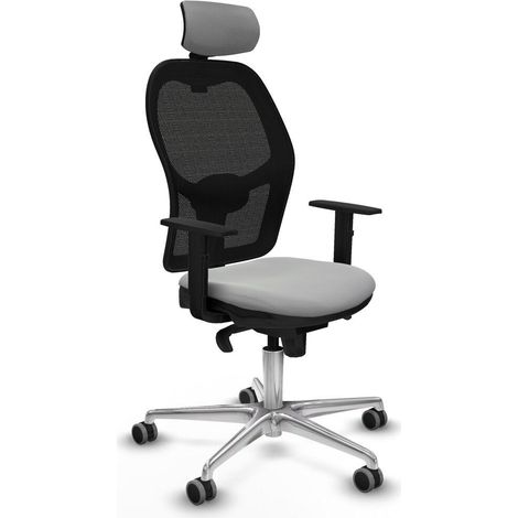 Piqueras y Crespo Silla Jorquera Gris Claro Ergonómica