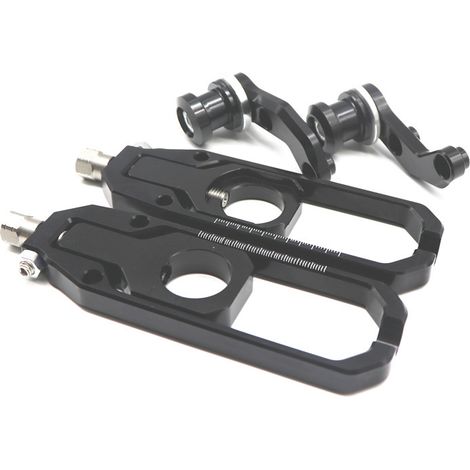 Pièces de modification pour motos Kawasaki ZX-6R et ZX-636 : tendeur de chaîne de bras oscillant arrière et démarreur.