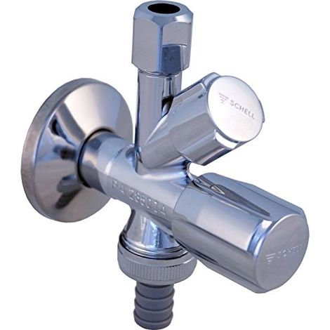 Robinet Équerre Combiné SCHELL Comfort 15x21 Chromé - 035510699