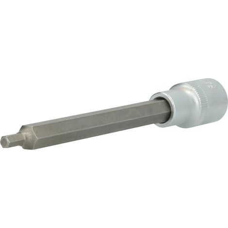 BRILLIANT TOOLS  1/2" Vaso  de punta  hexagonal interior  de 140  mm de  largo  5 mm  - BT022880 (1/4)