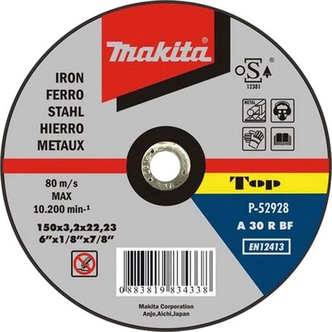 P-52928 Disco da taglio 150 x 3.2 x 22,23 mm