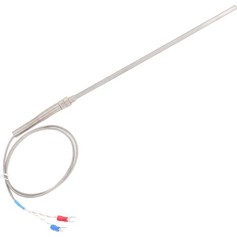 Thermoelement Typ K, 200-mm-Sonde, schnelle Ansprechzeit, großer Messbereich, Temperatursensor, 2 m / 78,7 Zoll (1/5)