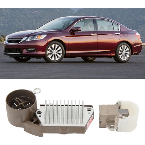 Lichtmaschinenregler-Bürstenhalter kompatibel mit HONDA ACCORD Prelude Civic Del Sol Odyssey CRX (OE: 1260002470). (1/5)