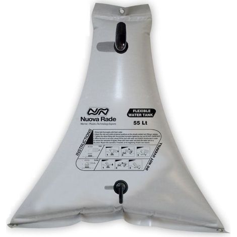Réservoir d'eau triangulaire - NUOVA RADE - 100 l (1/3)