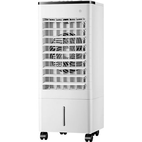 Refroidisseur d'air portable avec affichage LED, ventilateur à 3 vitesses, réservoir d'eau grande capacité de 9 L. (1/5)