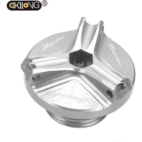 Accessoires moto pour Suzuki Hayabusa GSX1300R GSX 1300R Gen 3 2021-2022 : Bouchon de remplissage d'huile moteur en aluminium usiné CNC (1/4)