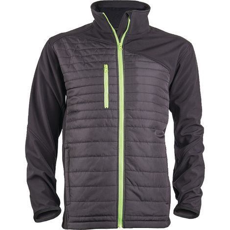 Veste de tavail bi-matière CORUS noir TM - COVERGUARD - 5CORBM