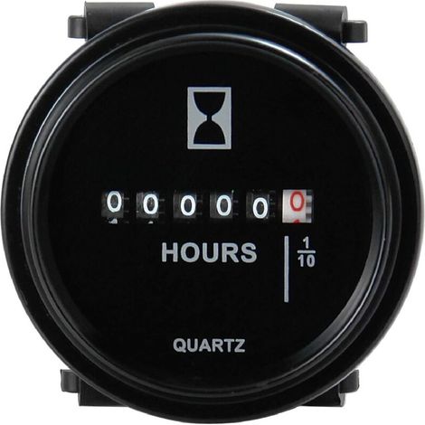 Heure Mètre professionnel Moteur mécanique Calibre Minuteur automatique de voiture Jauge de mètre (1/4)