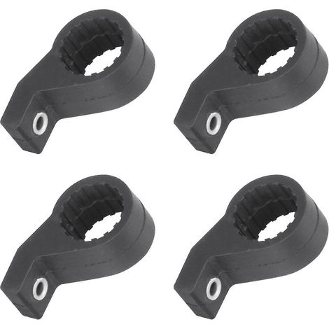 Support de pompe à carburant pour chauffage de voiture/camion (4 pièces) - Compatible avec les pompes doseuses Webasto et Eberspacher (chauffage de stationnement à air comprimé) - Noir (1/5)