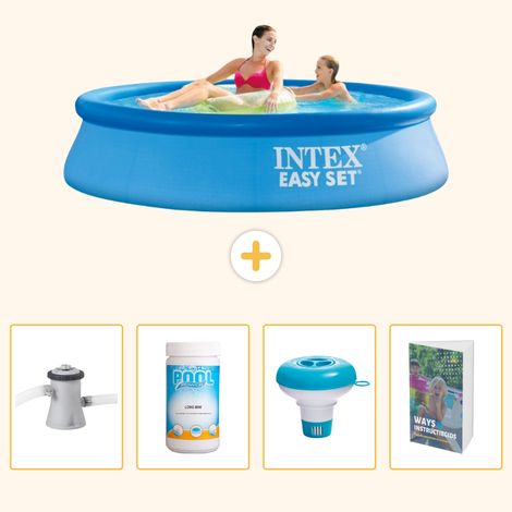 Intex Piscine Easy Set Ronde - 244x61 cm - 5-pièces SCB104 (1/5)