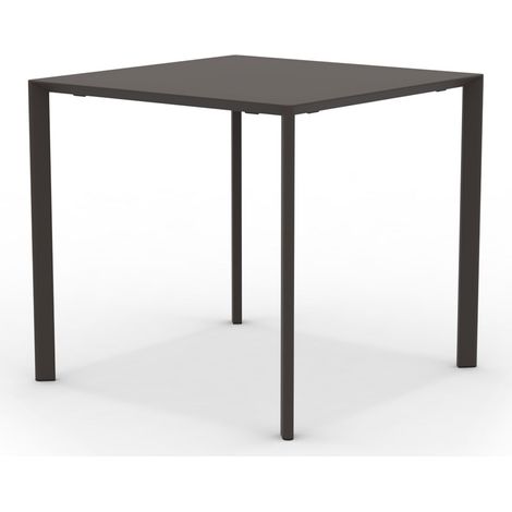 Vermobil Tavolo Fox Autolivellante Quadrato 80 x 80 Cm H 75 Cm Bronzo